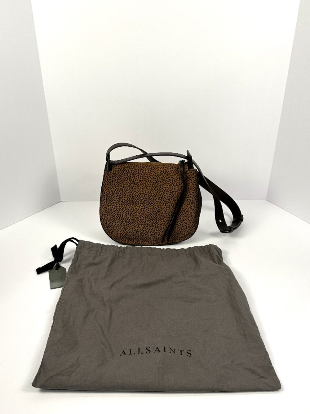 All Saints Echo Mini Hobo Bag NWT